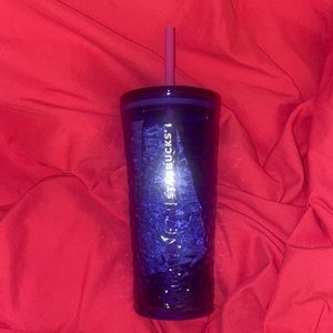 Starbucks 2021 Purple Glass tumbler cup